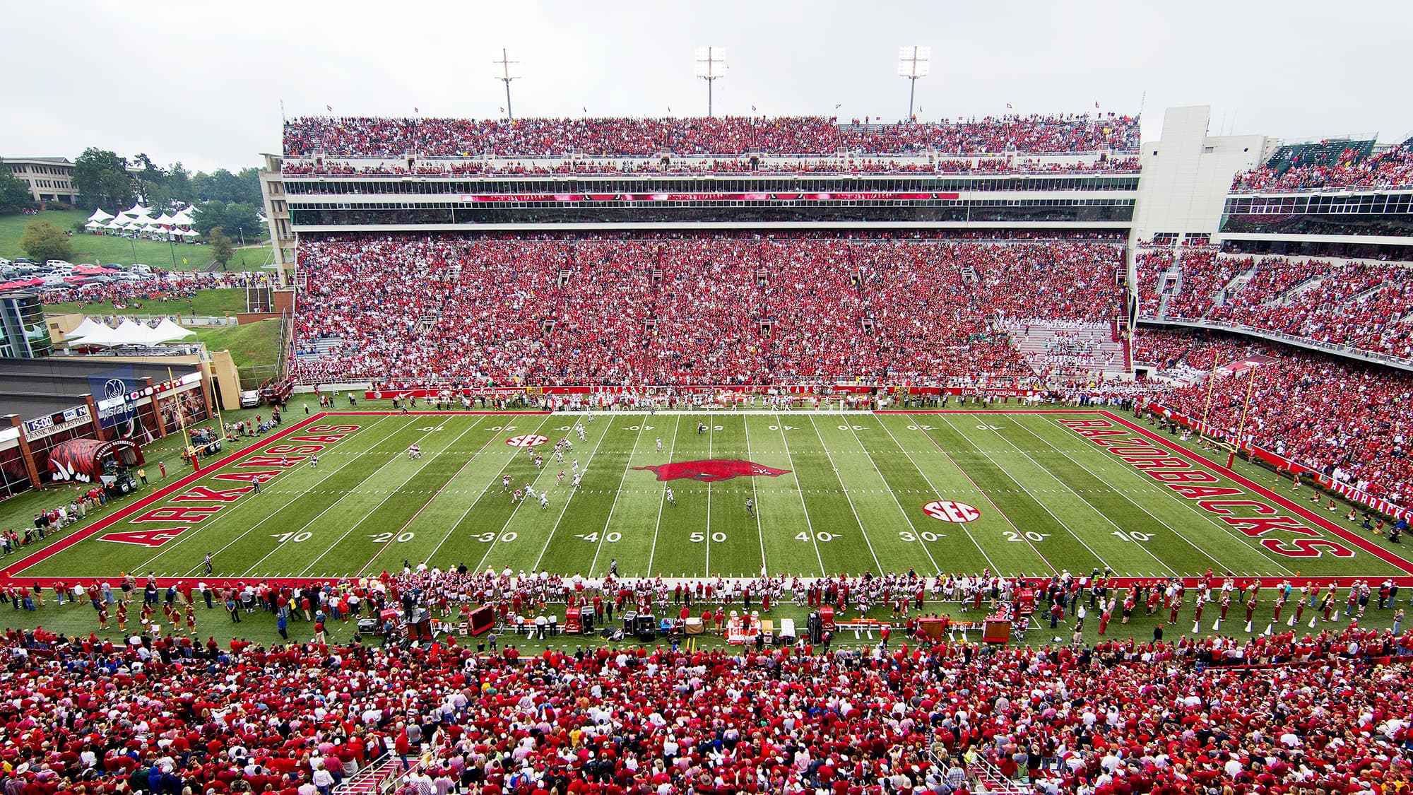 Arkansas home stadium
