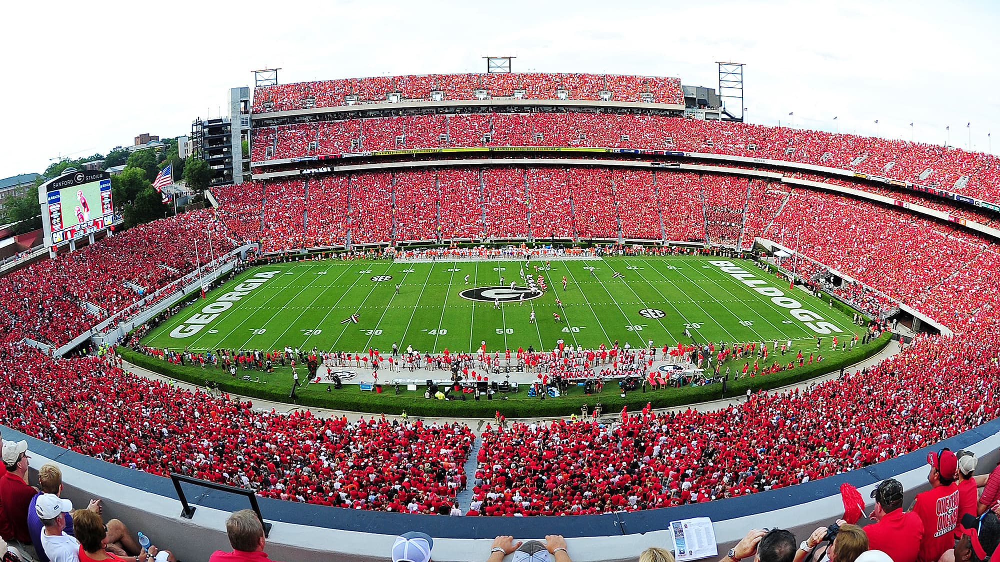 Georgia home stadium