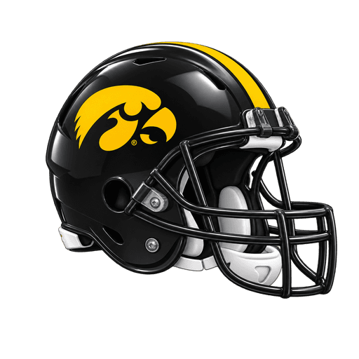 Iowa Hawkeyes helmet