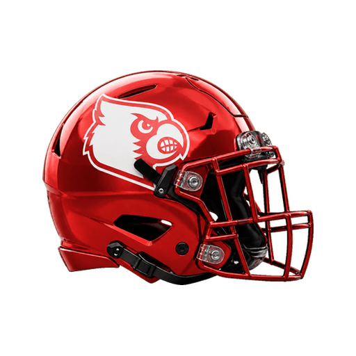 Louisville Cardinals helmet