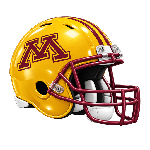 Minnesota Golden Gophers helmet
