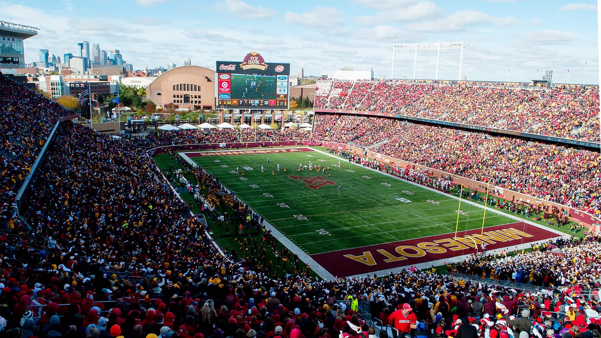 Minnesota home stadium