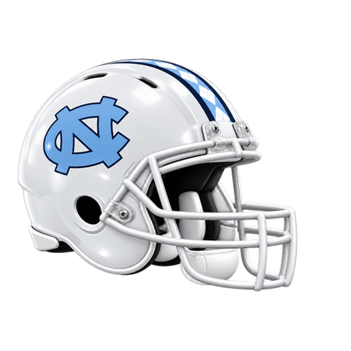 North Carolina Tarheels helmet