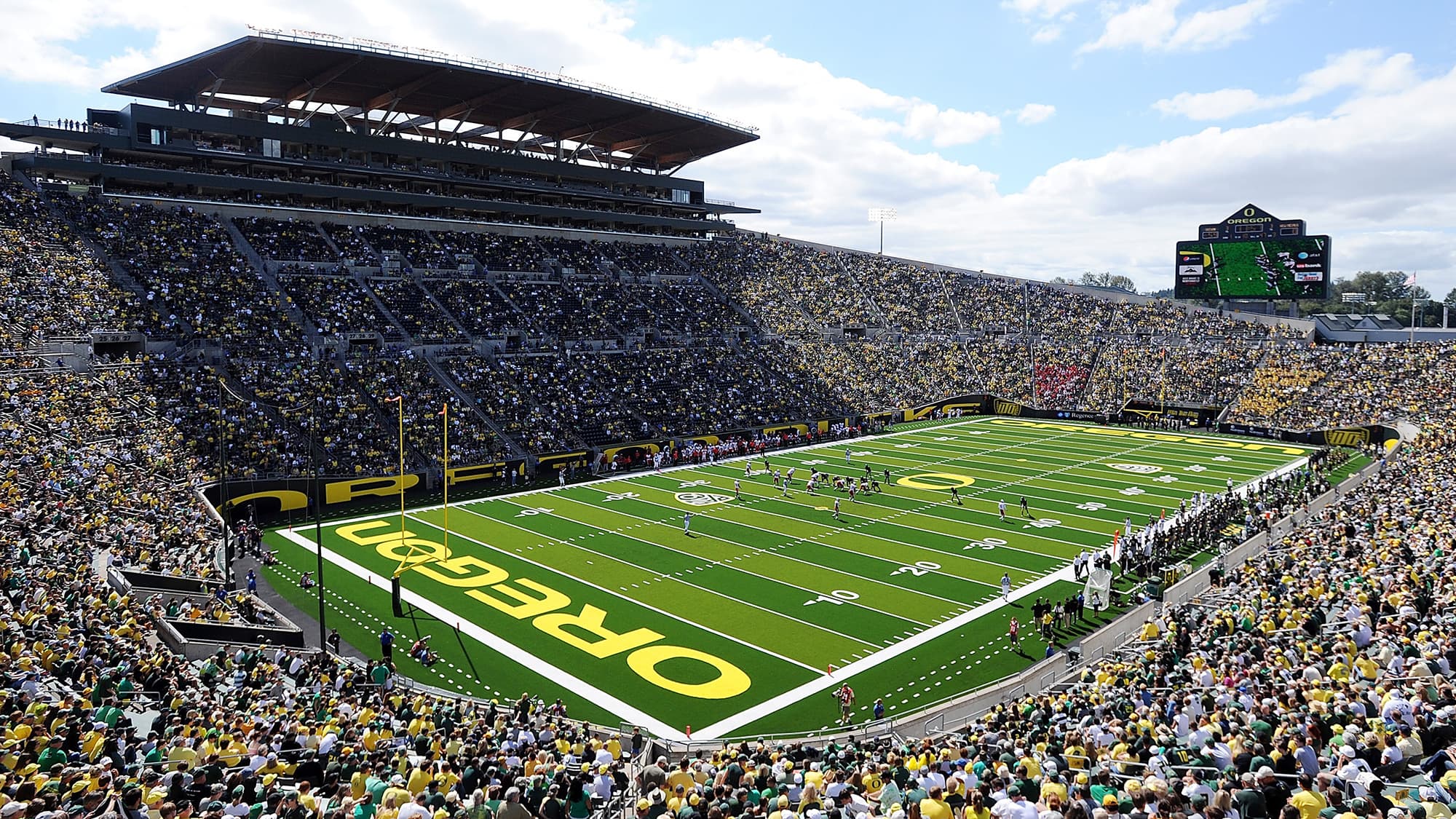 Oregon home stadium