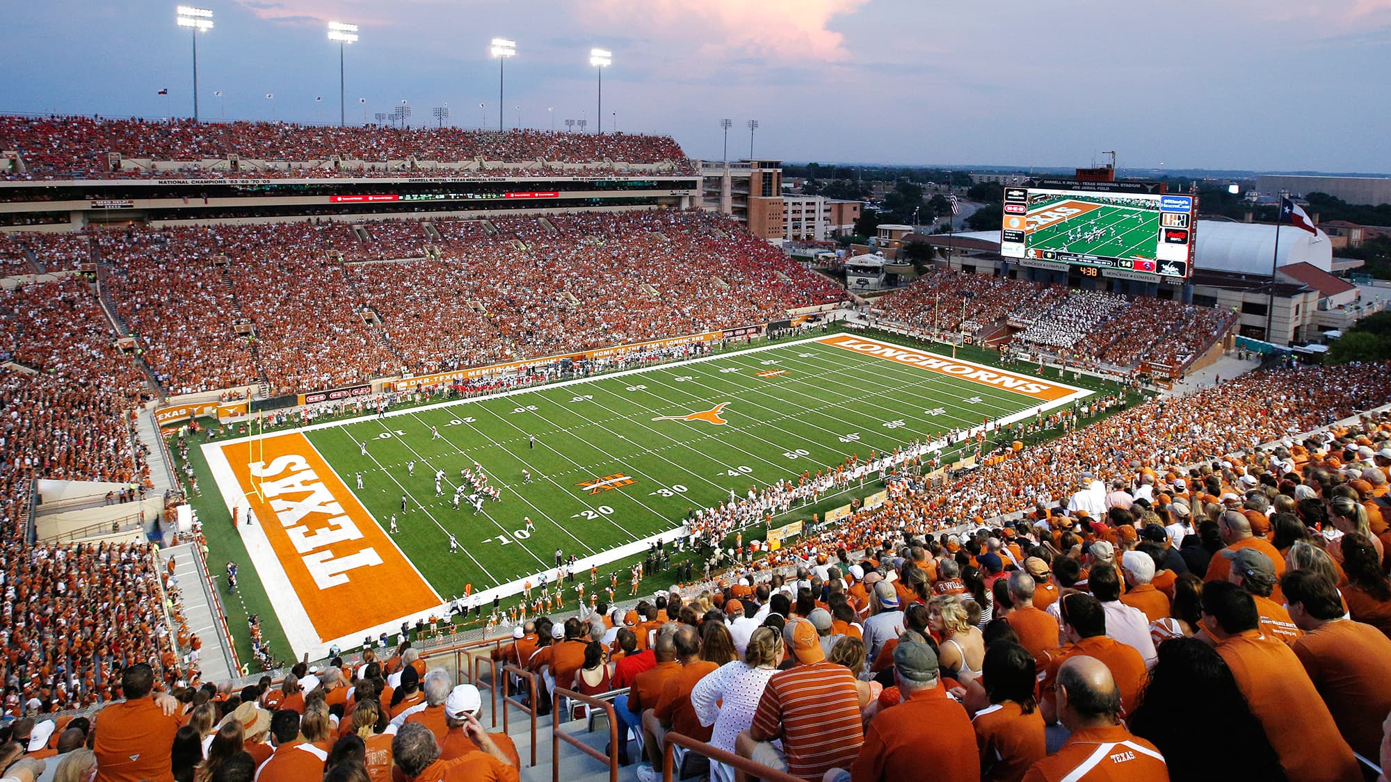 Texas home stadium
