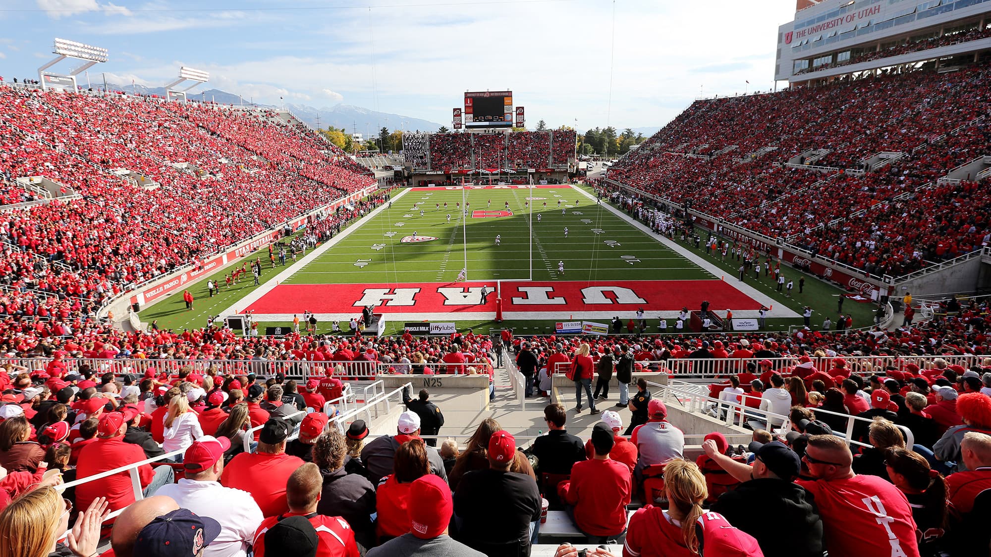 Utah home stadium