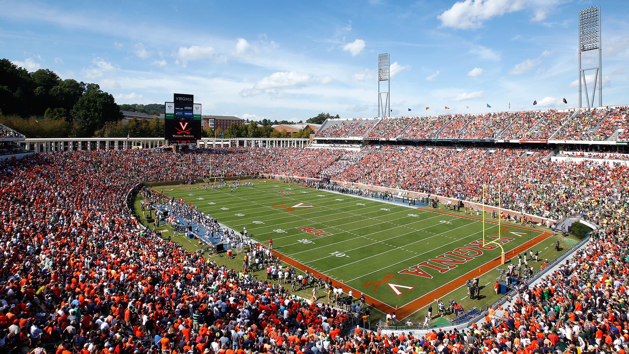 Virginia home stadium