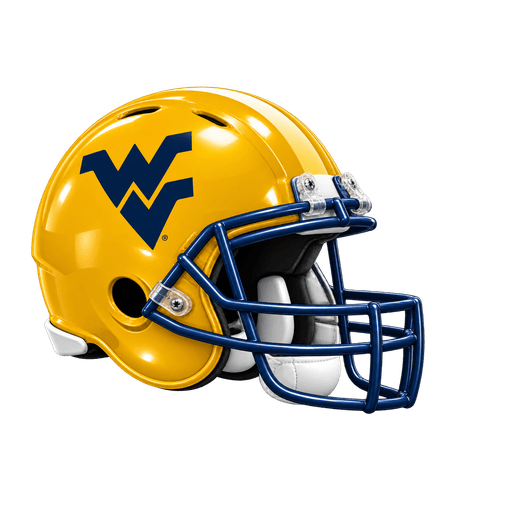 West Virginia Mountaineers helmet